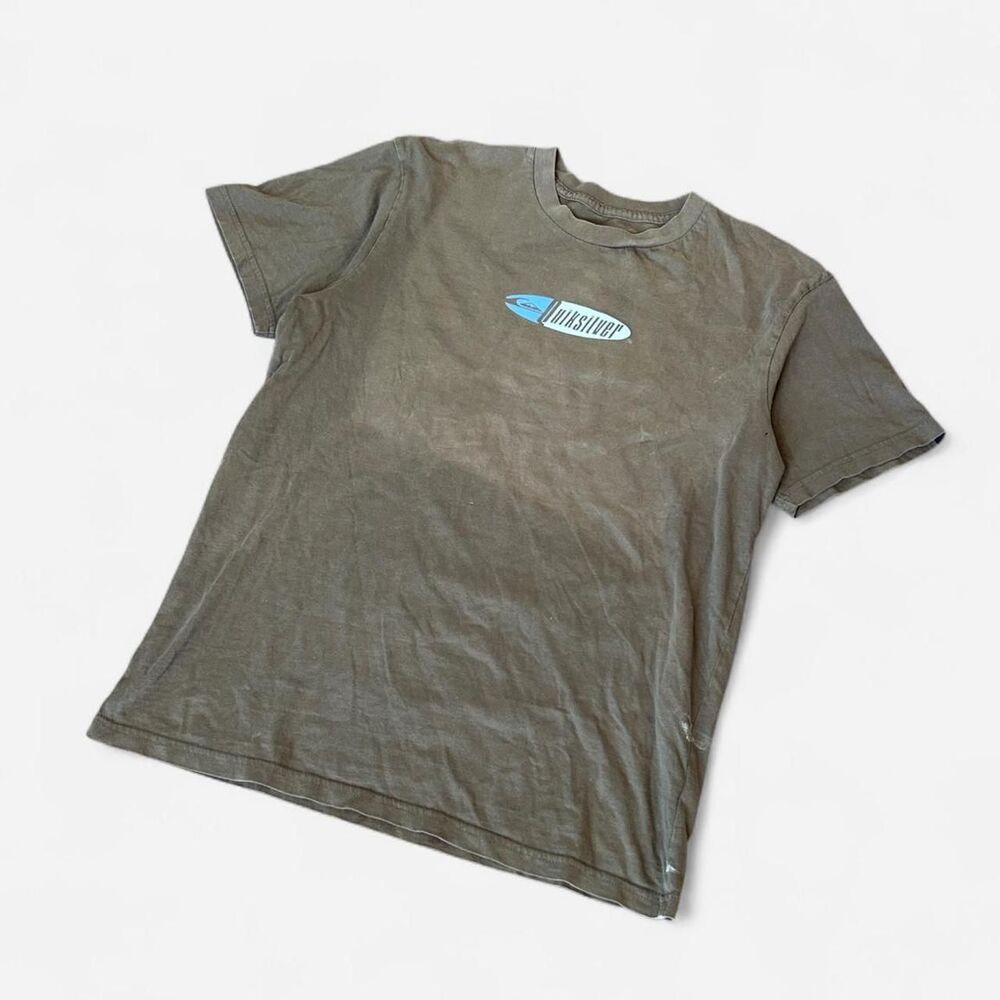 Quiksilver sick y2k sun faded surf tee shirt